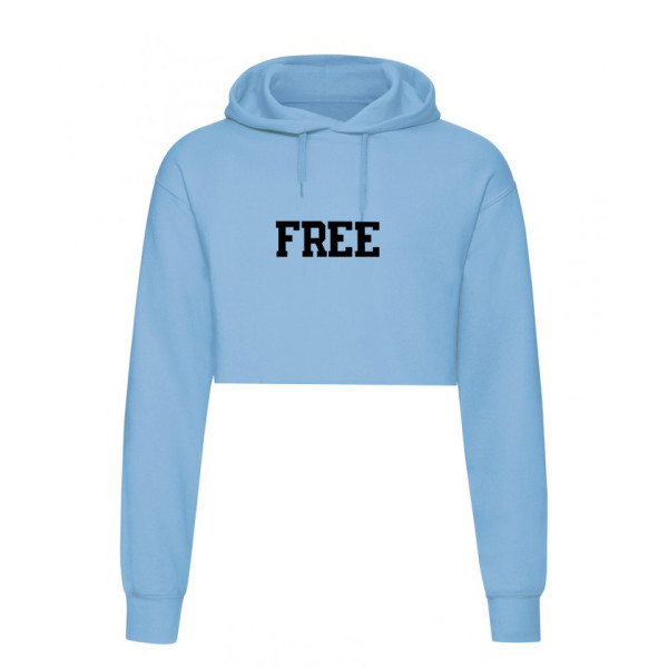 Кроп суичър FREE