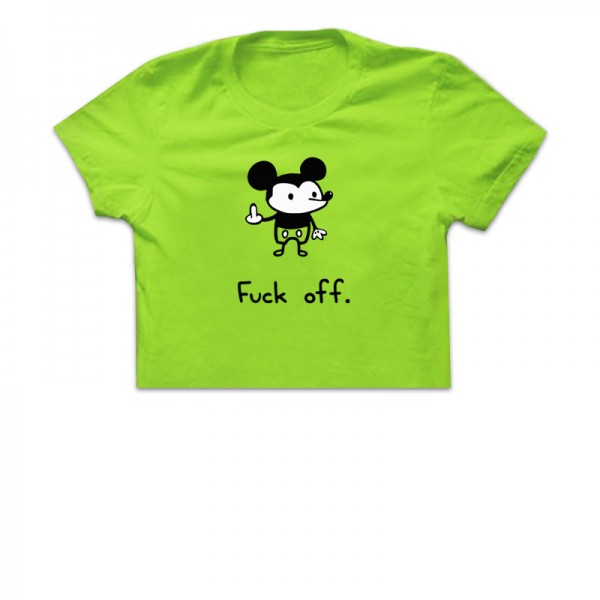 кроп топ FUCK OFF