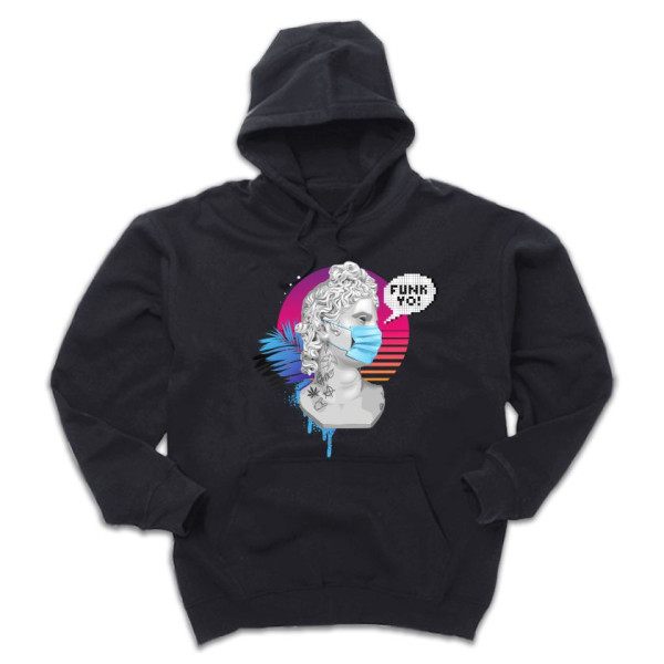 Суичър с щампа FUNK YOU Суичър с щампа FUNK YOU