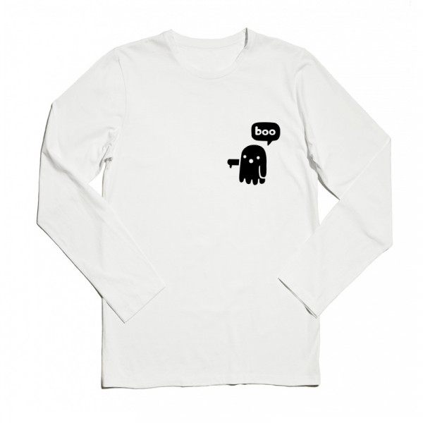 Унисекс блуза ръкав с щампа GHOST Унисекс блуза ръкав с щампа GHOST