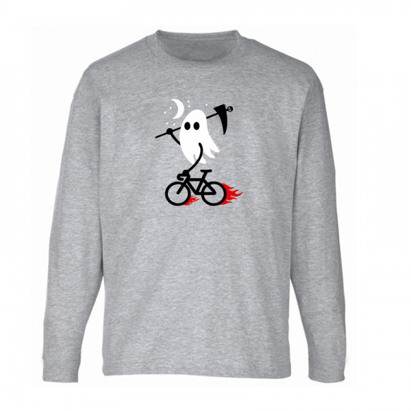 Унисекс блуза ръкав с щампа GHOST BIKER Унисекс блуза ръкав с щампа GHOST BIKER