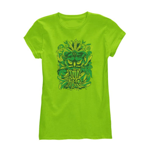 Дамска тениска GOD OF GREEN