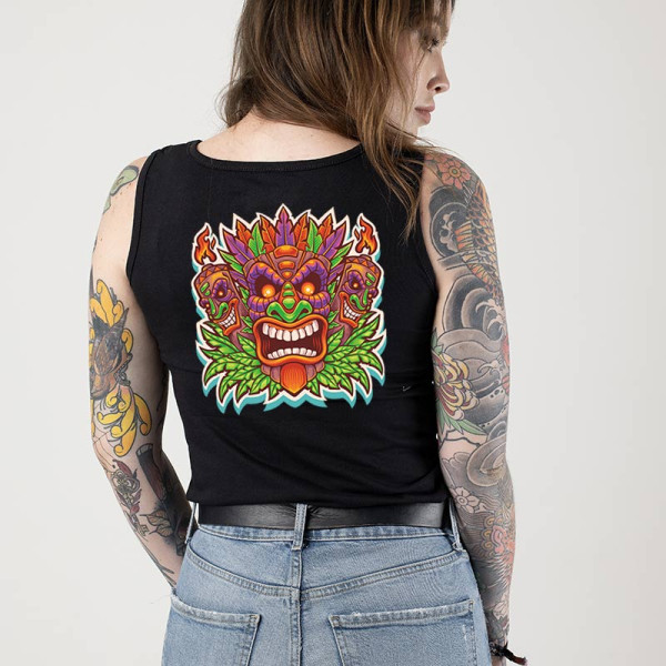 Потник с щампа FIRE TIKI