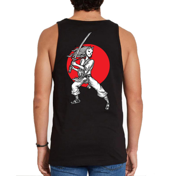 Потник с щампа SAMURAI CAT