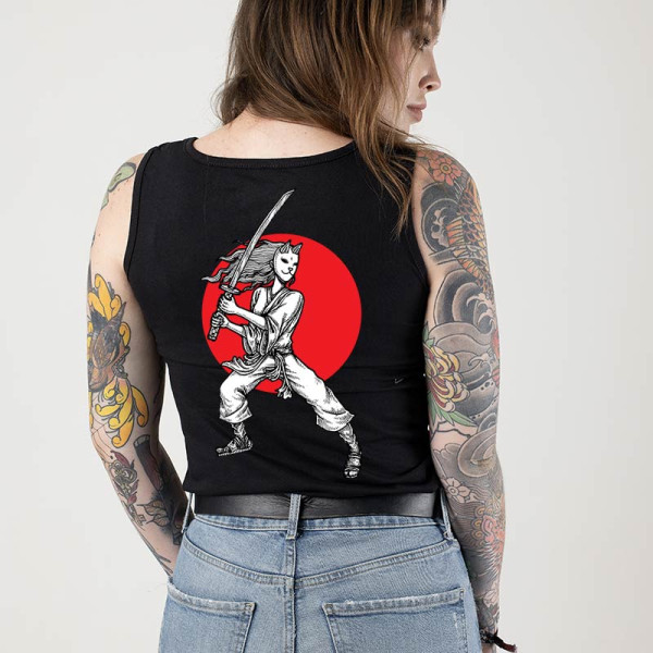 Потник с щампа SAMURAI CAT