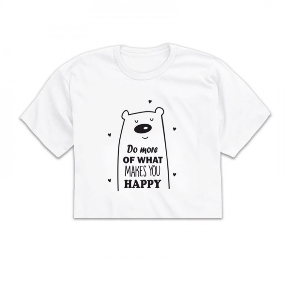 кроп топ HAPPY BEAR