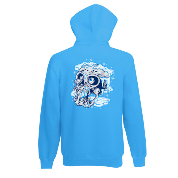 ICED SKULL универсален суичър с качулка