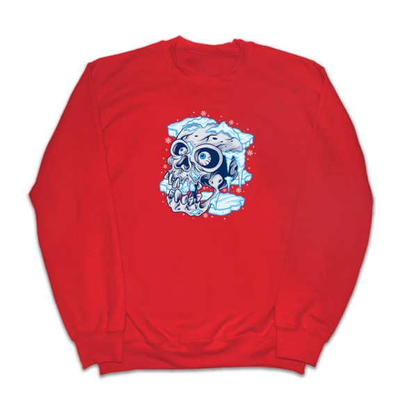 Универсална ватирана блуза ICED SKULL Универсална ватирана блуза ICED SKULL
