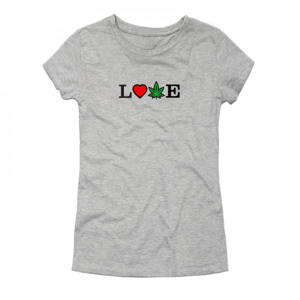 Дамска тениска с щампа LOVE