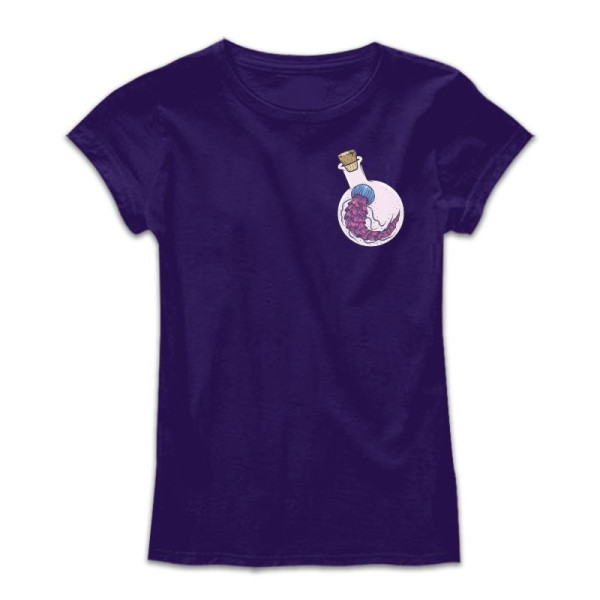 Дамска тениска с цветен принт MEDUSA