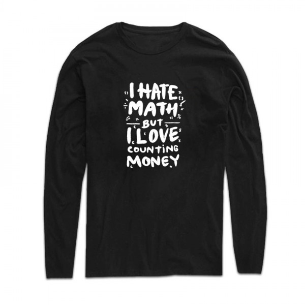 Унисекс блуза ръкав с щампа MONEY Унисекс блуза ръкав с щампа MONEY