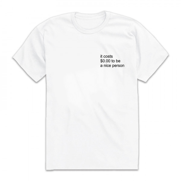 Унисекс тениска NICE PERSON