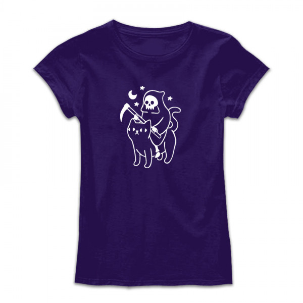 Дамска тениска с щампа NIGHT RIDER