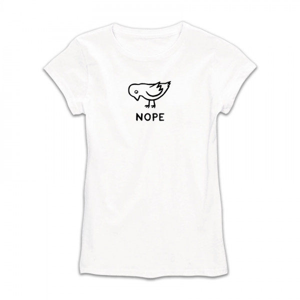 Дамска тениска с щампа NOPE