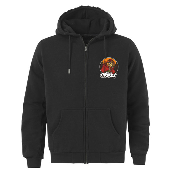 GRIZLY универсален суичър с качулка