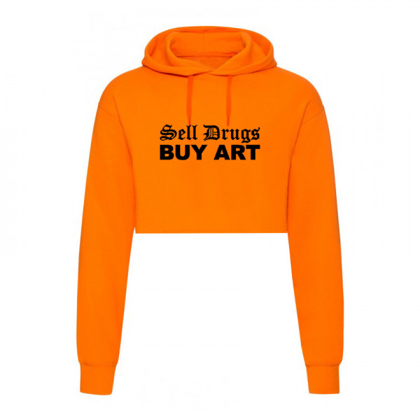 Кроп суичър BUY ART