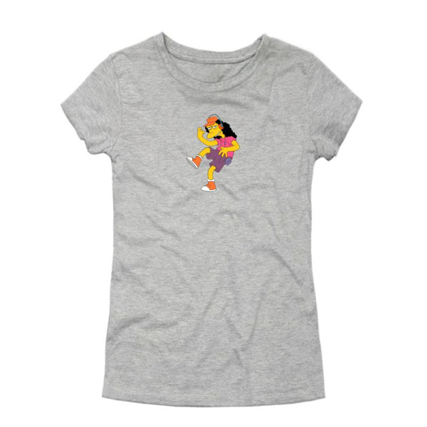 Дамска тениска с цветен принт OTTO MANN