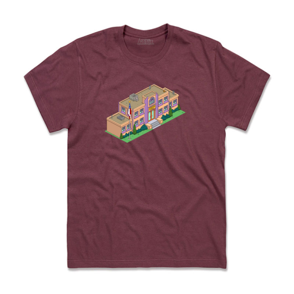 Тениска с ELEMENTARY SCHOOL от The Simpsons