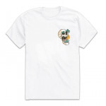SKULL  BEACH унисекс / мъжка тениска с директен цветен принт 