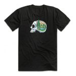 SKULL BRAIN унисекс / мъжка тениска с директен цветен принт 