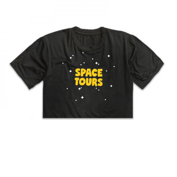 кроп топ SPACE TOURS