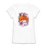 SPRING FOX дамска тениска с директен цветен принт 