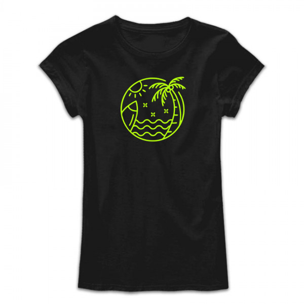 Дамска тениска с щампа SUMMER TIME