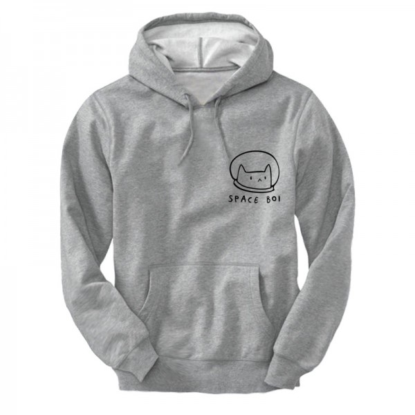 суичър с качулка SPACE BOI
