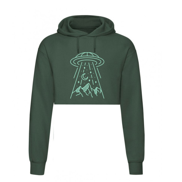 Кроп суичър WINTER UFO