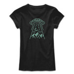 Дамска тениска с щампа WINTER UFO