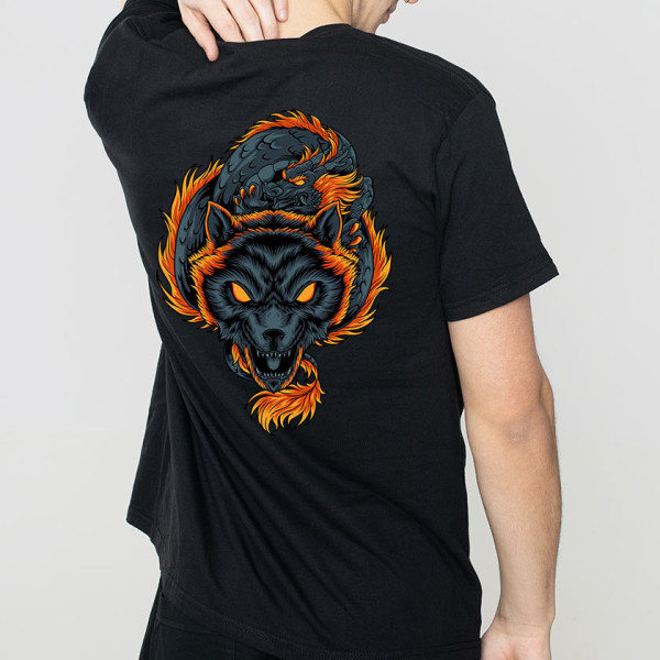 Унисекс тениска WOLF DRAGON