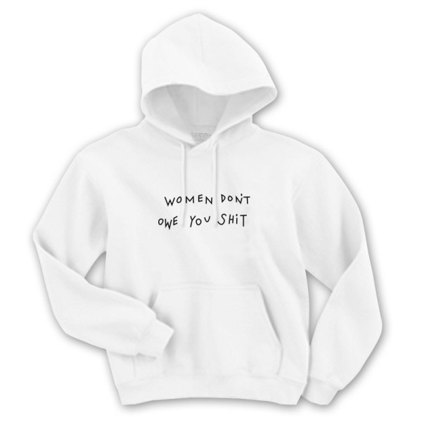 Суичър с щампа WOMAN