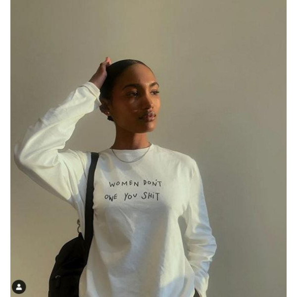 Унисекс блуза ръкав с щампа WOMEN Унисекс блуза ръкав с щампа WOMEN