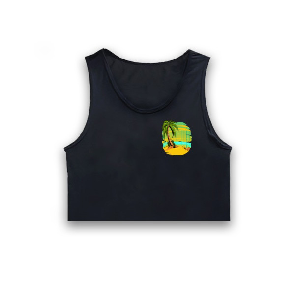 Кроп потник с щампа CARIBI