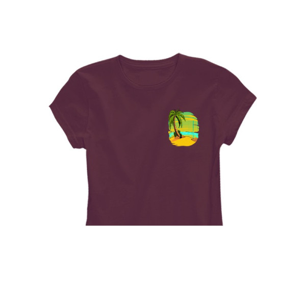 Дамски кроп топ  CARIBI