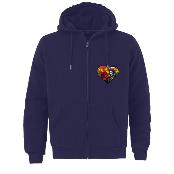 GRIM LOVE универсален суичър с качулка