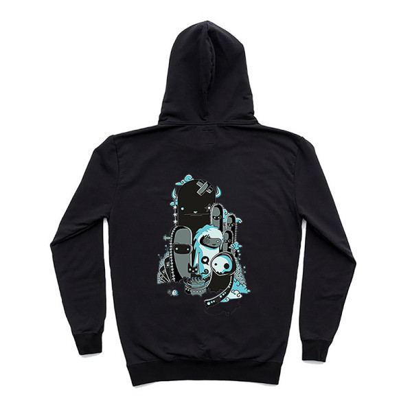 NIGHT KEEPER универсален суичър с цип и качулка