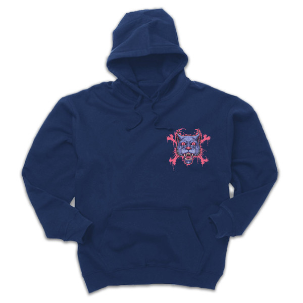 Суичър с щампа PURPLE PANTER