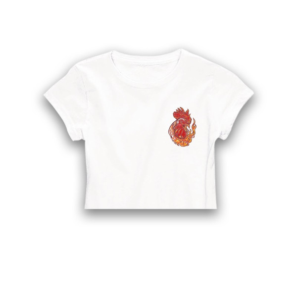 Дамки кроп топ ROOSTER