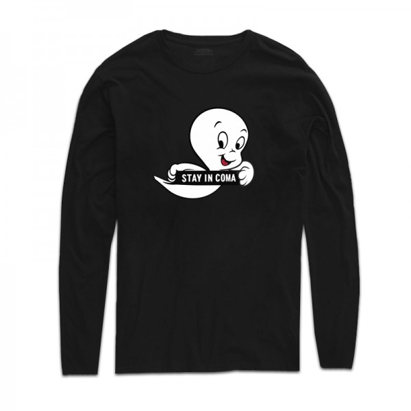 Унисекс блуза дълъг ръкав с щампа COMA Унисекс блуза дълъг ръкав с щампа COMA