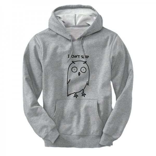 суичър с щампа I CAN'T SLEEP