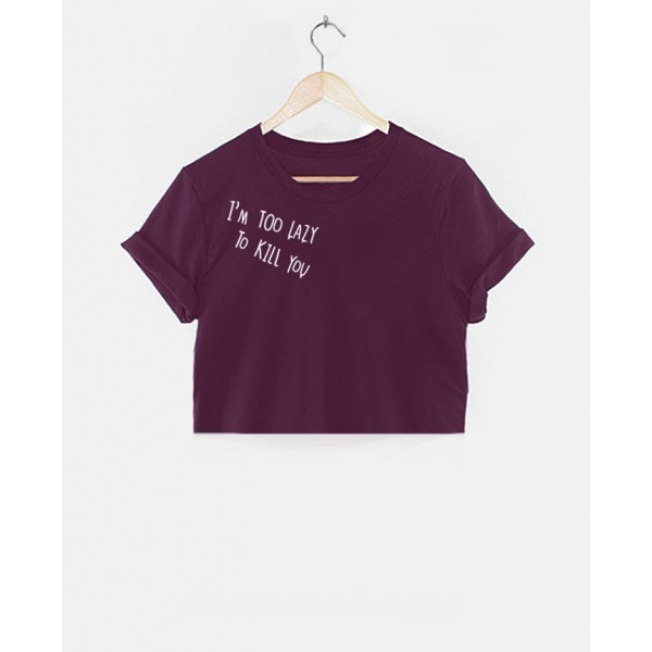  Kроп топ  LAZY