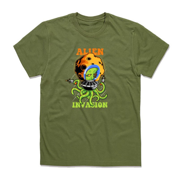 Унисекс тениска ALIEN INVASION