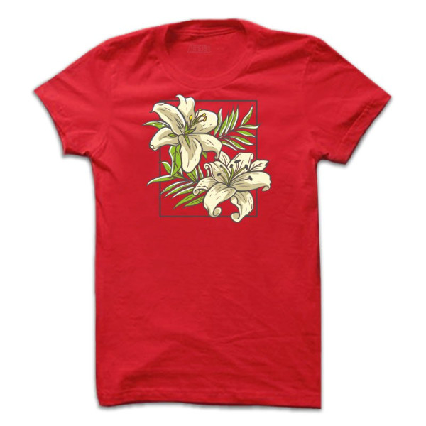 Унисекс тениска LILY FLOWER