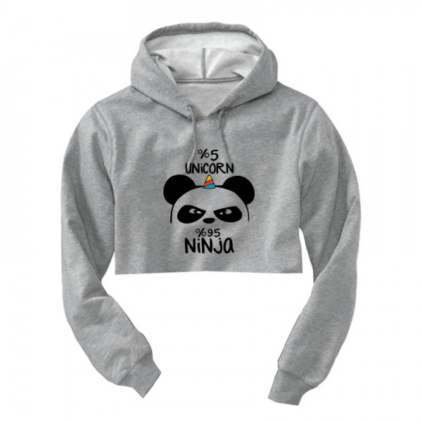 Кроп суичър NINJA