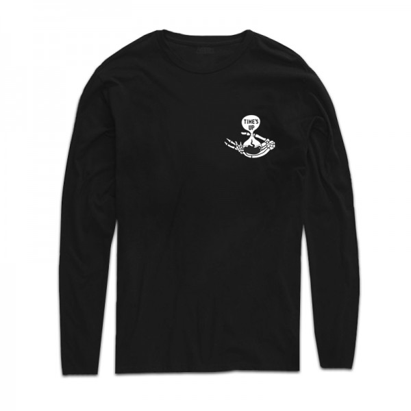 Блуза дълъг ръкав с щампа TIME'S UP Блуза дълъг ръкав с щампа TIME'S UP