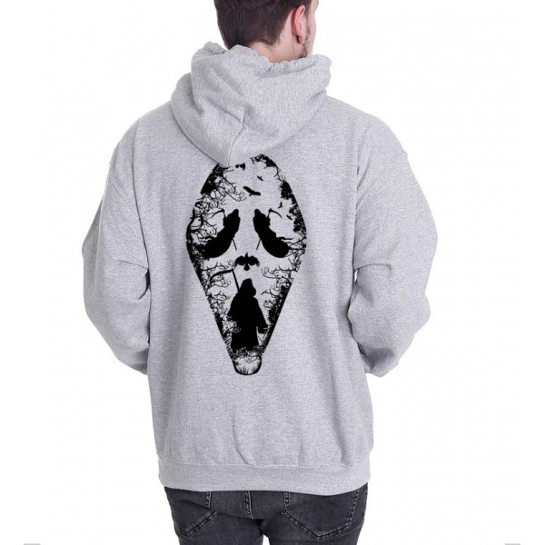 Суичър с щампа FEAR