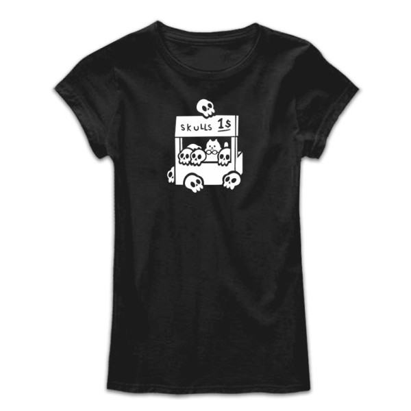 Дамска тениска SKULL SHOP